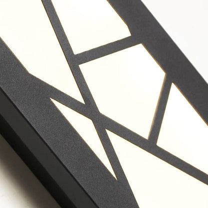 Applique Murale Extérieur "L'Ombre" — LED Ligne Minimaliste IP65 Noir | Linea Lumen