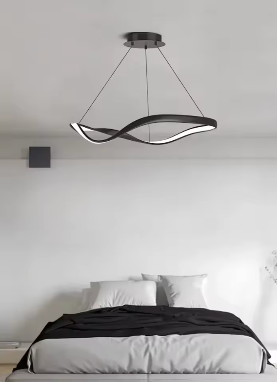 Suspension "La Colonne Lumière" — Longue LED Salle à Manger Loft Escalier | Linea Lumen