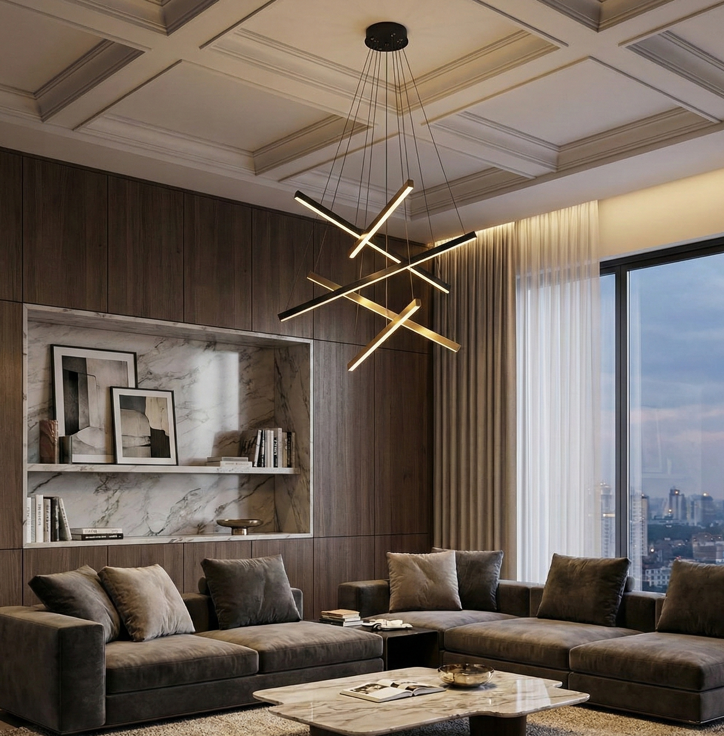 Suspension Luminaire Pour Haut Plafond