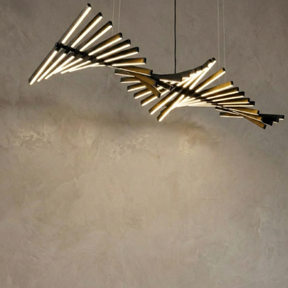 Suspension "La Constellation" — XXL Lustre Design 20 ou 30 Têtes LED Grand Salon | Linea Lumen