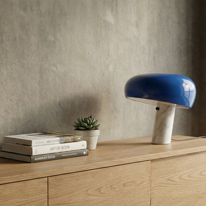 Lampe à Poser Design Italien "Snoopy" Bleu