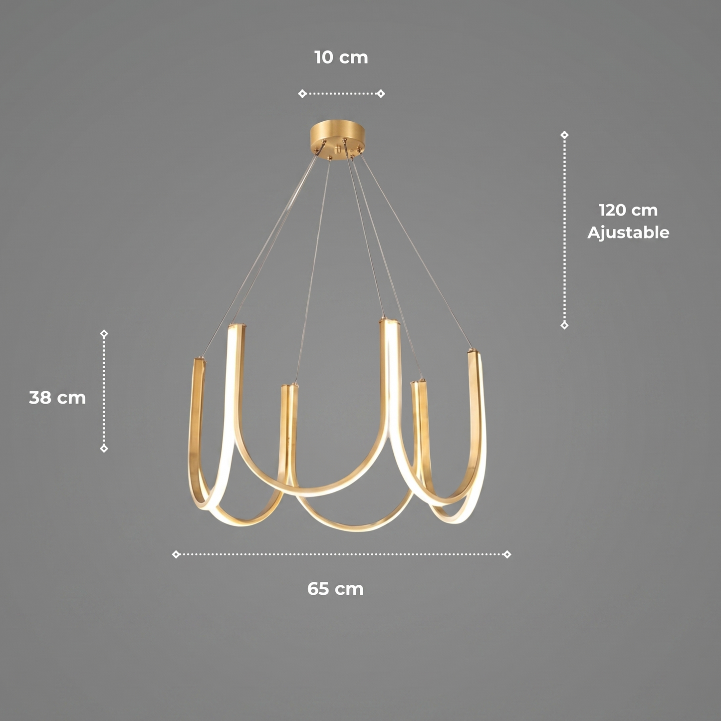 Suspension "Le Grand Large" — XXL LED Barres Déployées Loft Grand Salon | Linea Lumen