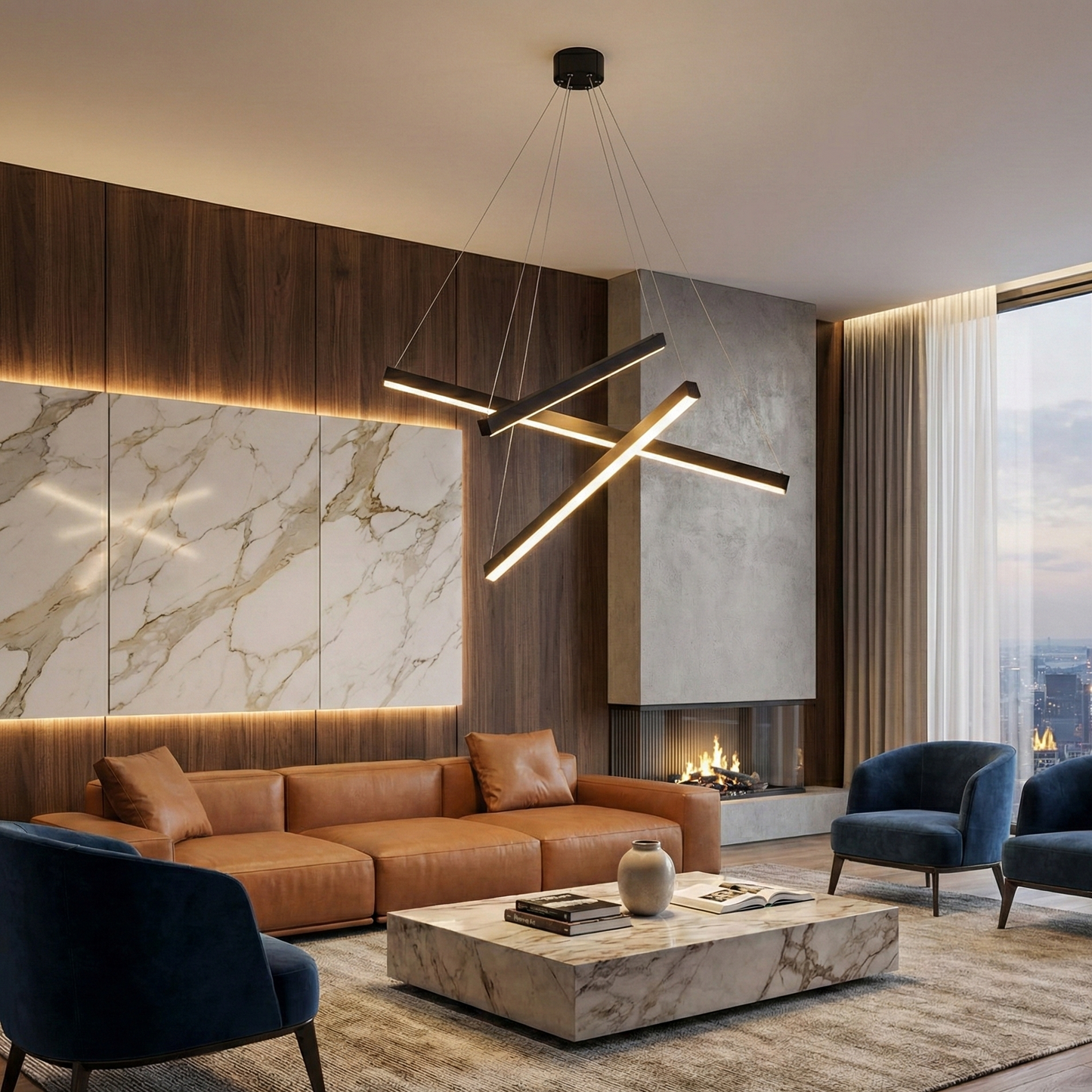 Suspension Luminaire Pour Haut Plafond