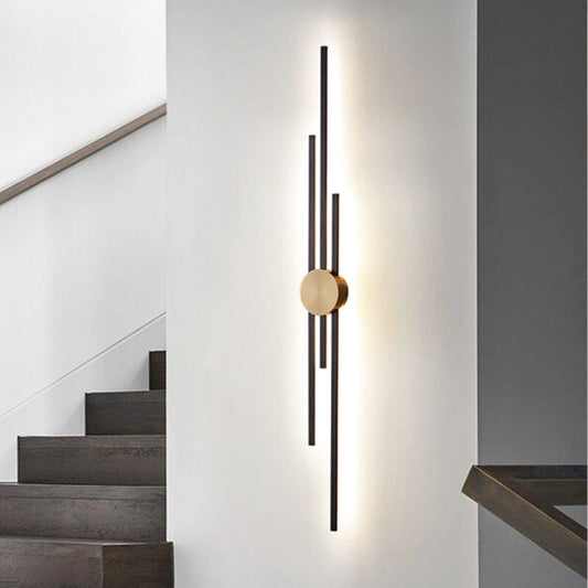 Grande Applique Murale "Le Cuivre" — LED Cuivre Minimaliste Luxe Salon Couloir | Linea Lumen