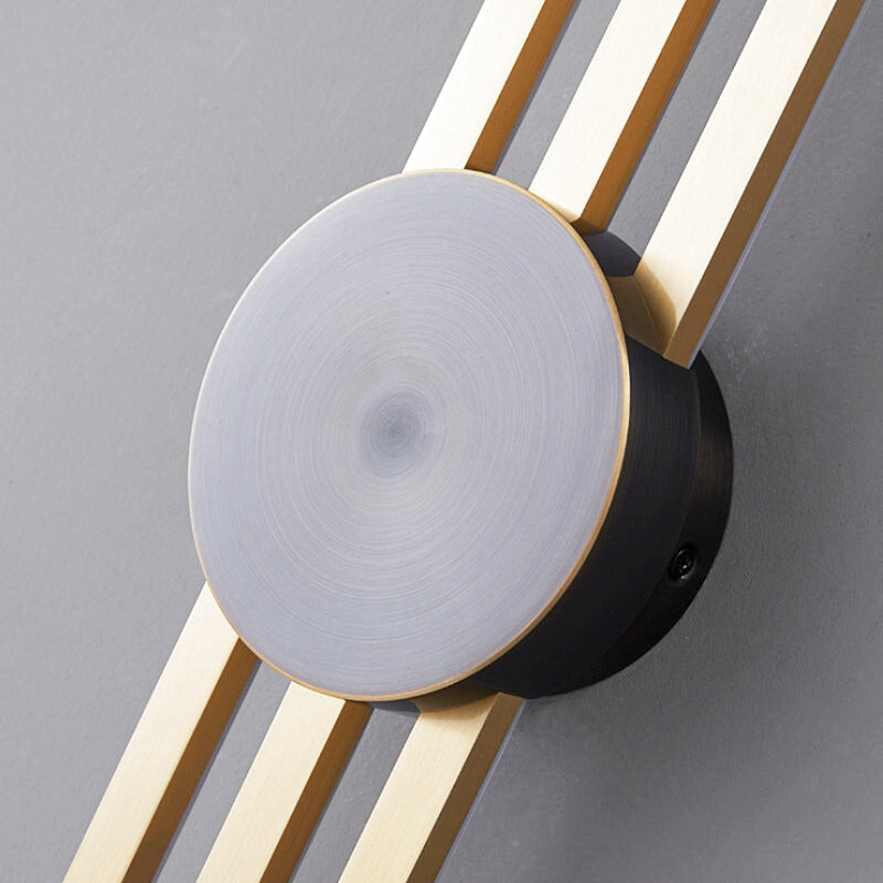 Grande Applique Murale "Le Cuivre" — LED Cuivre Minimaliste Luxe Salon Couloir | Linea Lumen