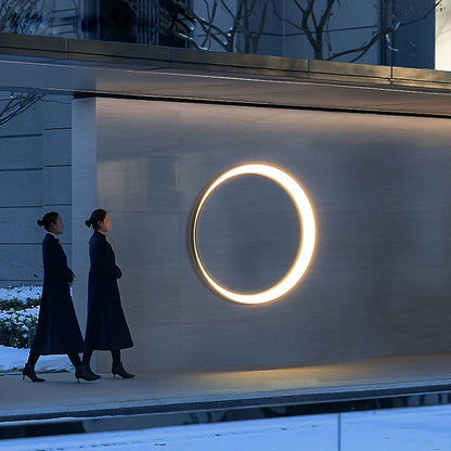 Applique "La Couronne" — LED Circulaire Luxe Extérieur