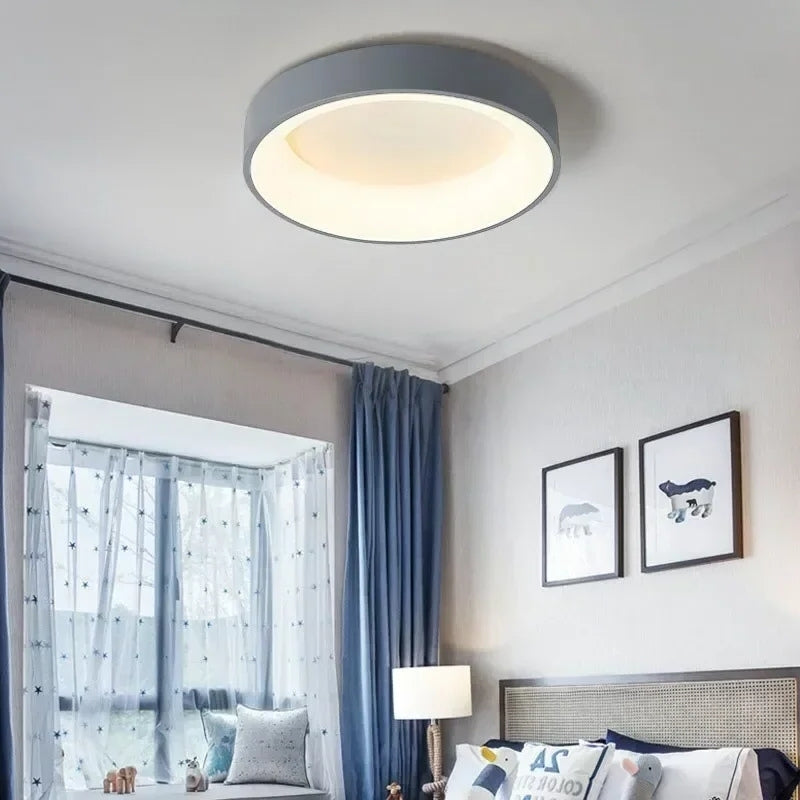 Plafonnier "Le Nordique" — LED Rond Moderne Salon Chambre Restaurant | Linea Lumen