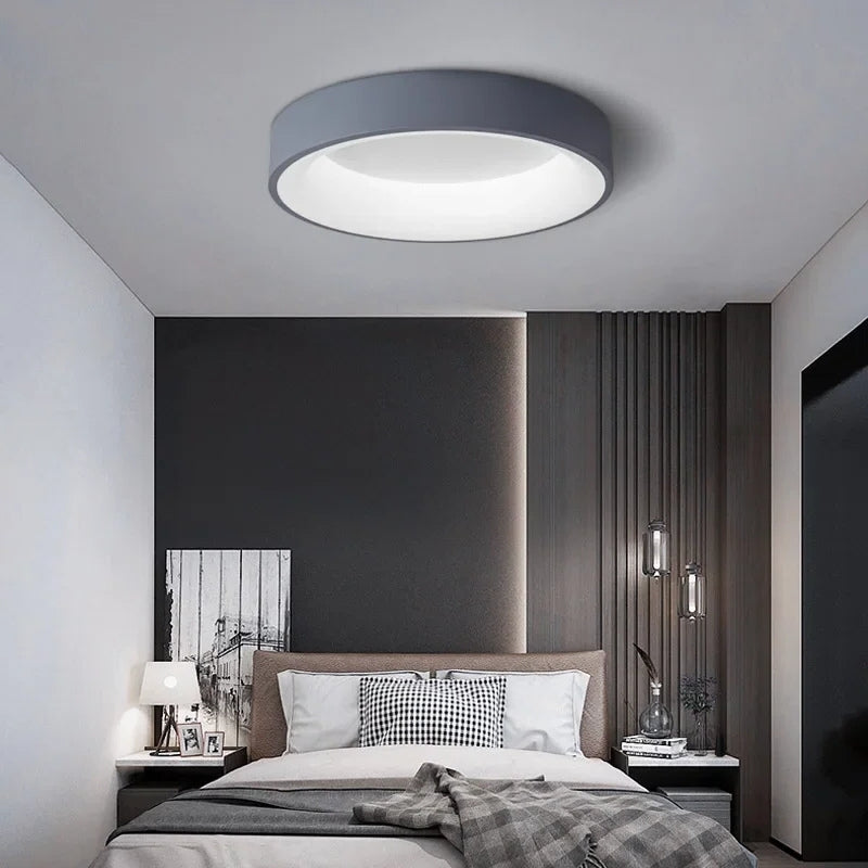 Plafonnier "Le Nordique" — LED Rond Moderne Salon Chambre Restaurant | Linea Lumen