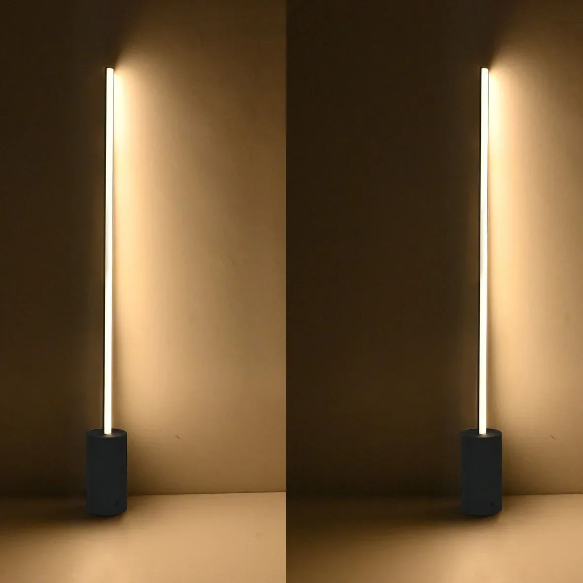 Borne-Lampadaire "La Sentinelle" — LED Noire Extérieure