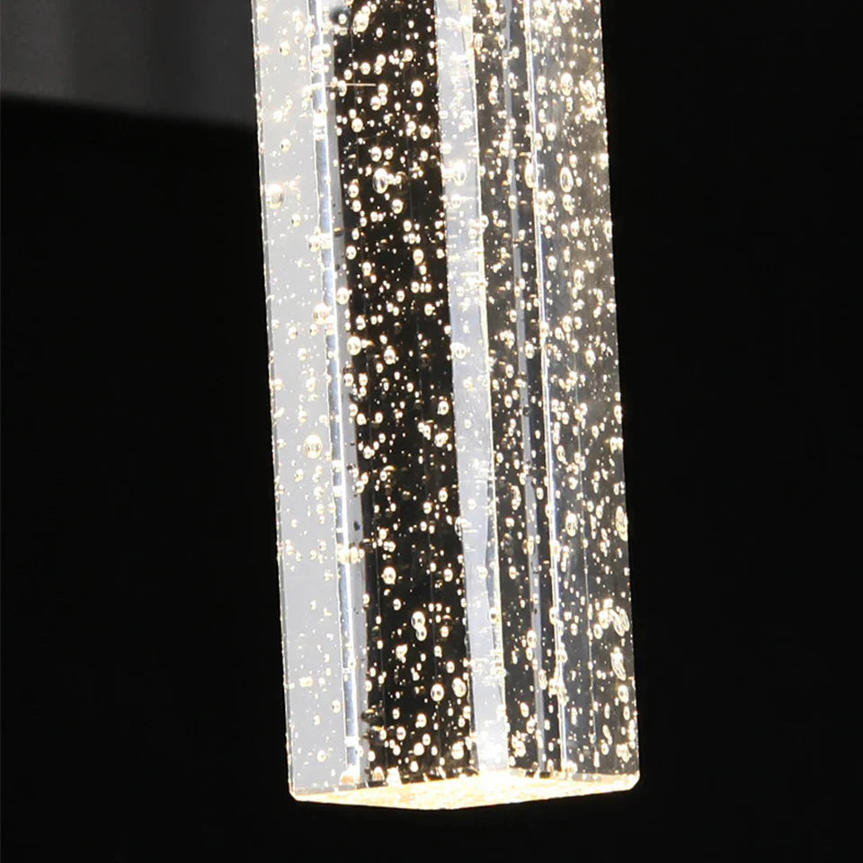 Applique "Le Crystal" — Étanche Transparente Moderne