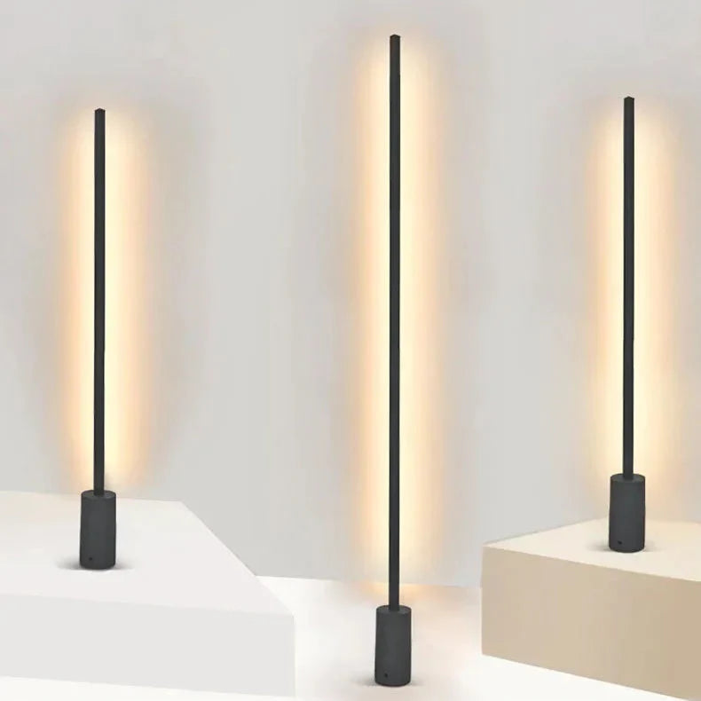 Borne-Lampadaire "La Sentinelle" — LED Noire Extérieure