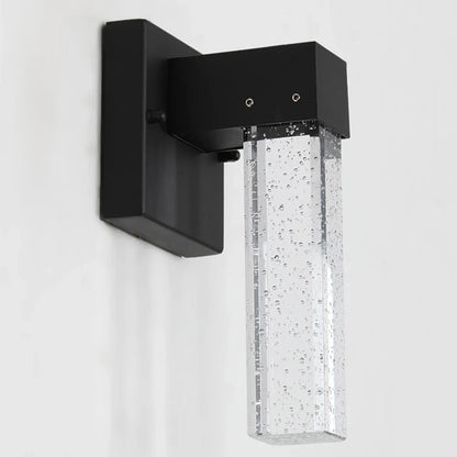 Applique "Le Crystal" — Étanche Transparente Moderne