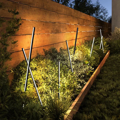 Borne-Lampadaire "La Sentinelle" — LED Noire Extérieure