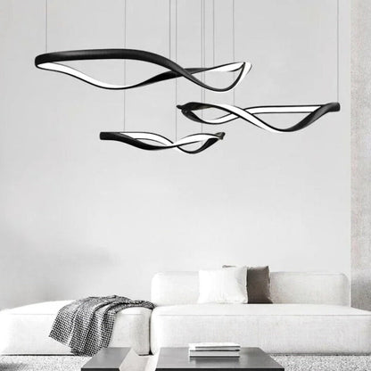 Suspension "La Colonne Lumière" — Longue LED Salle à Manger Loft Escalier | Linea Lumen