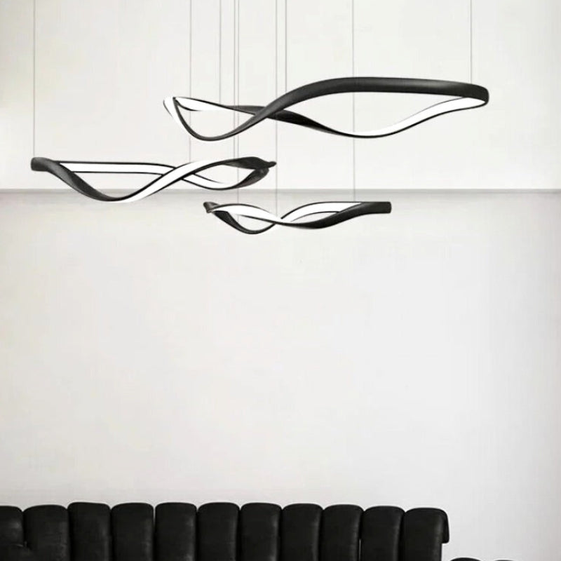 Suspension "La Colonne Lumière" — Longue LED Salle à Manger Loft Escalier | Linea Lumen