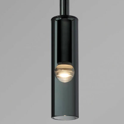 Suspension "La Nocturne" — Chevet Tube Cristal LED Tricolor Chambre Adulte | Linea Lumen