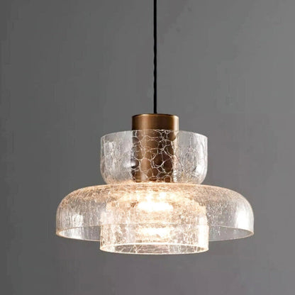 Suspension "La Globe d'Or" — Boule Verre Noir & Or LED Salon Salle à Manger | Linea Lumen