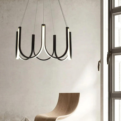 Suspension "Le Grand Large" — XXL LED Barres Déployées Loft Grand Salon | Linea Lumen