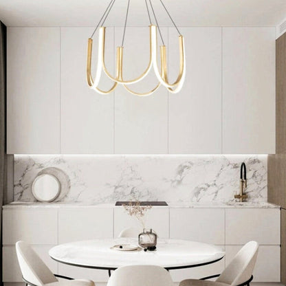 Suspension "Le Grand Large" — XXL LED Barres Déployées Loft Grand Salon | Linea Lumen