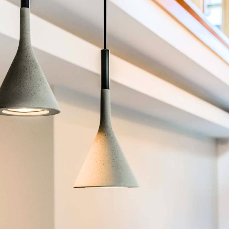 Suspension "L'Atelier" — Style Industriel Vintage Métal Conique 4 Coloris E27 | Linea Lumen