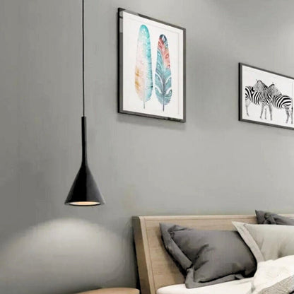 Suspension "L'Atelier" — Style Industriel Vintage Métal Conique 4 Coloris E27 | Linea Lumen