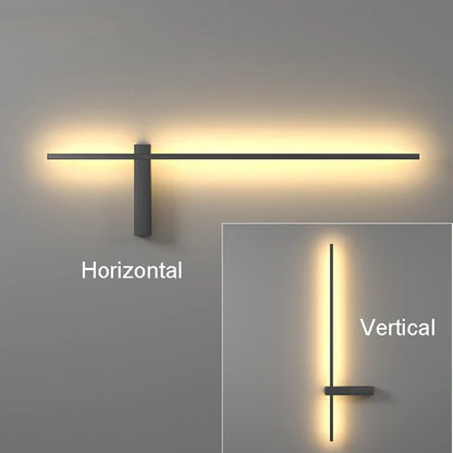 Applique "La Barre Slim" — Aluminium Étanche Extérieur