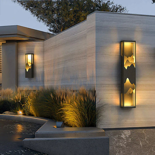 Applique "La Moderne" — Design Épuré Extérieur LED
