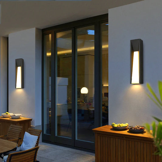 Applique "L'Essentiel" — Aluminium Noir Extérieur