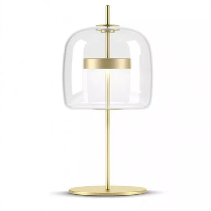 Lampe à Poser "L'Ambre" — Verre Nordique Dimmable