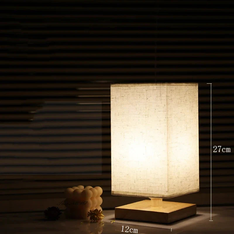 Lampe "La Pagode" — Bois & Tissu Style Chinois