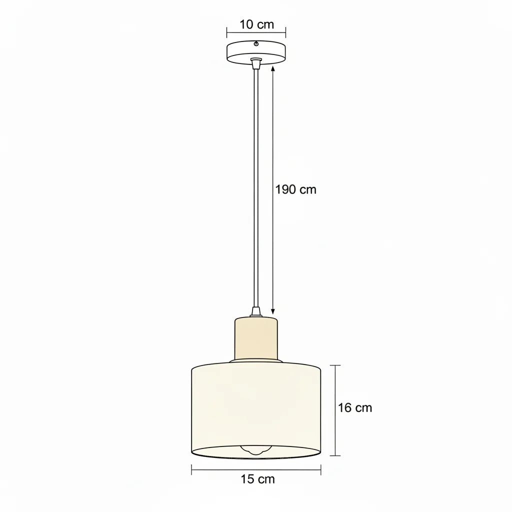 Suspension "L'Orbite" — Verre Circulaire Nordique