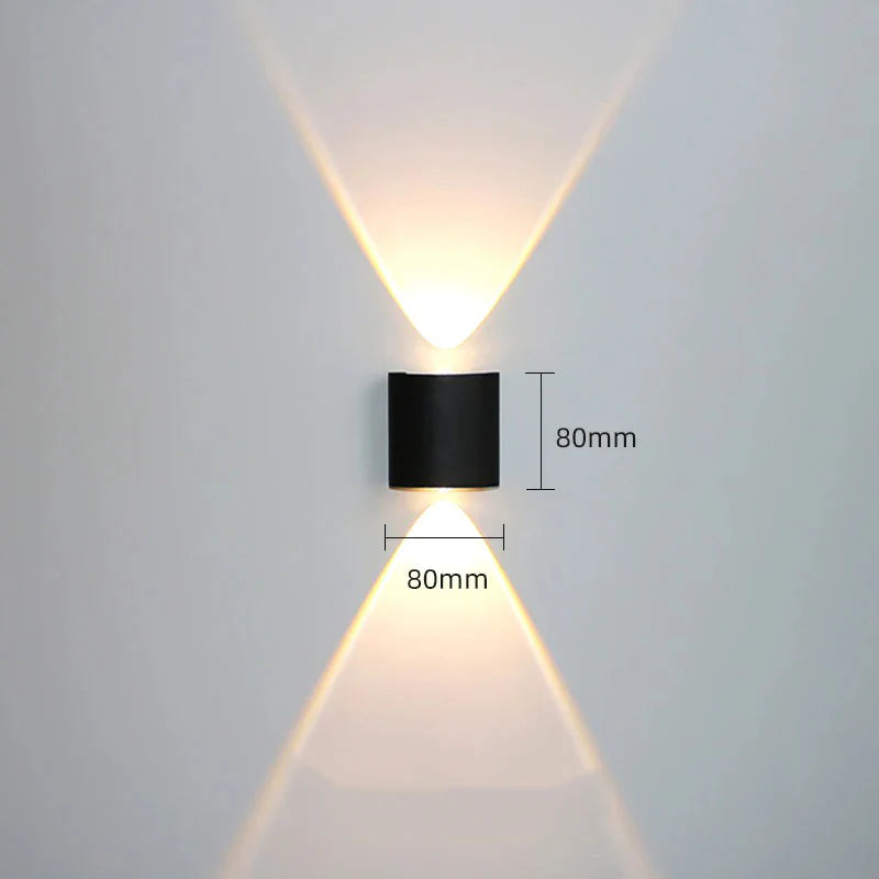 Applique "Led Aluminium Étanche" — Design Contemporain