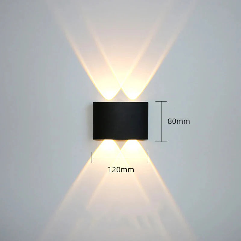 Applique "Led Aluminium Étanche" — Design Contemporain