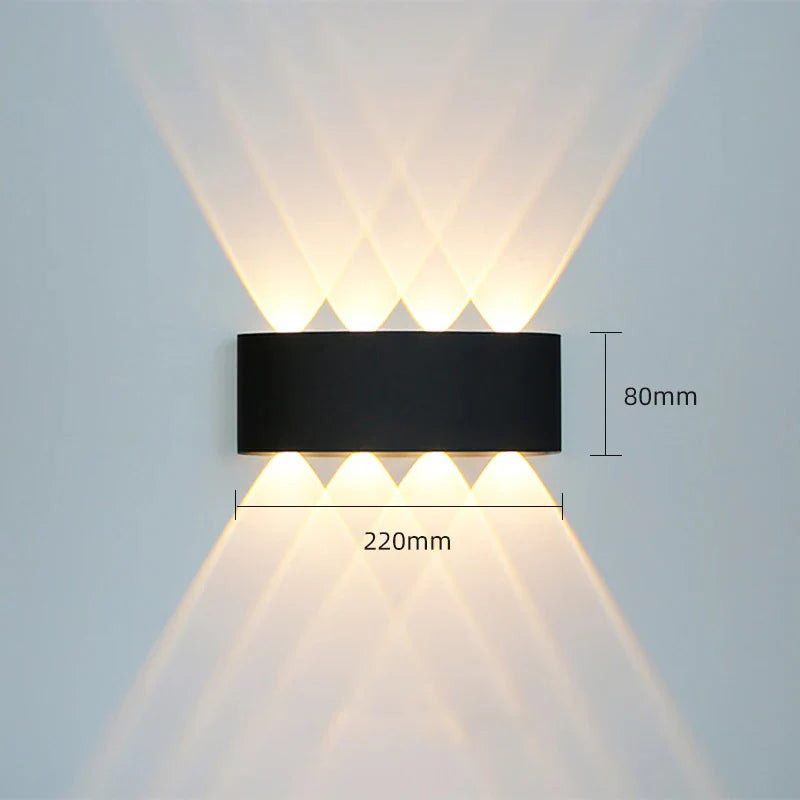 Applique "Led Aluminium Étanche" — Design Contemporain