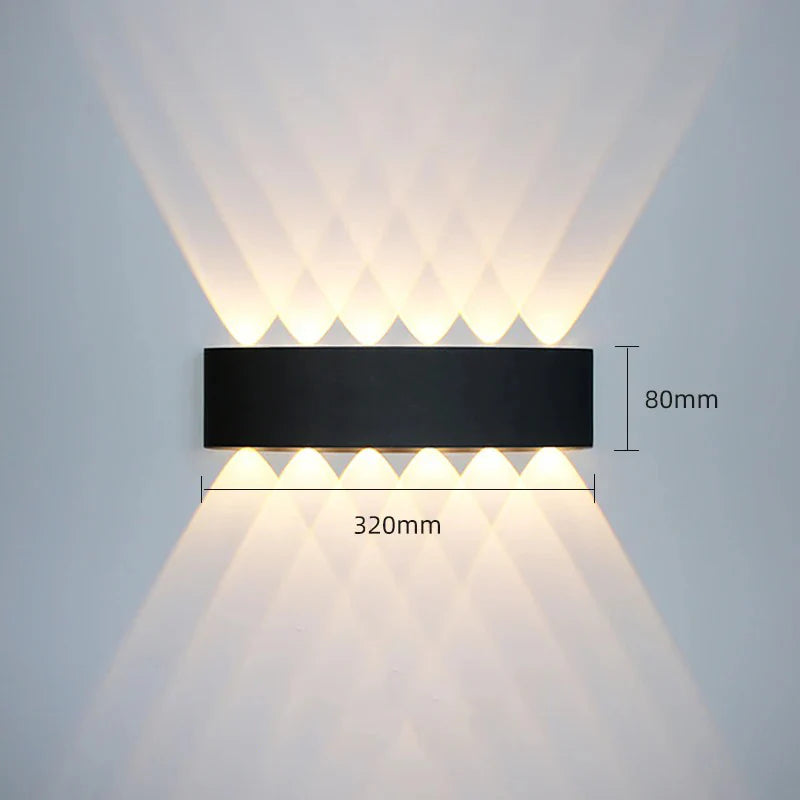 Applique "Led Aluminium Étanche" — Design Contemporain