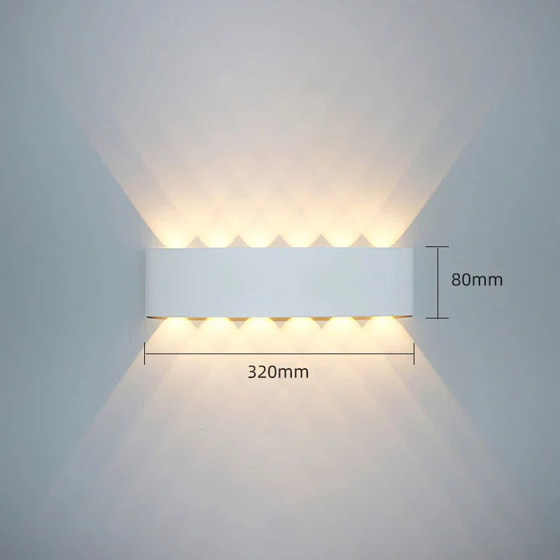 Applique "Led Aluminium Étanche" — Design Contemporain
